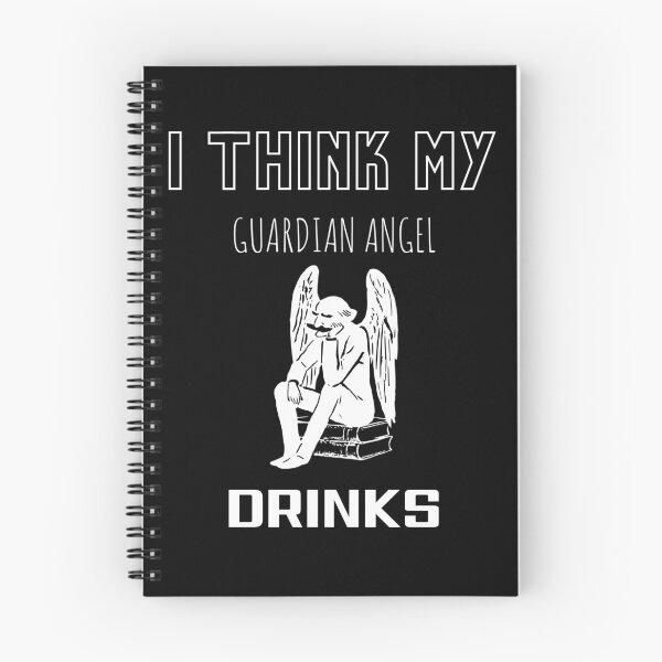 Item preview, I think my Guardian Angel drinks designed and sold by Printd.