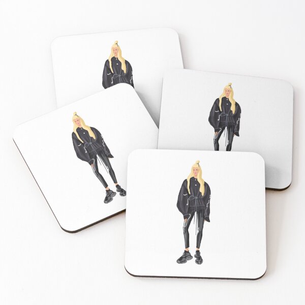 Item preview,  Fashion girl in a flat illustration style designed and sold by BROfashionART.
