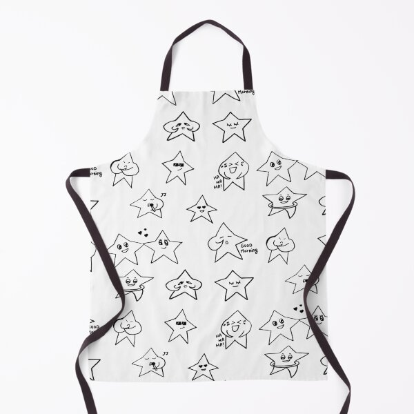 Item preview, Cute Stars Emojis Pattern designed and sold by saadmery2020.