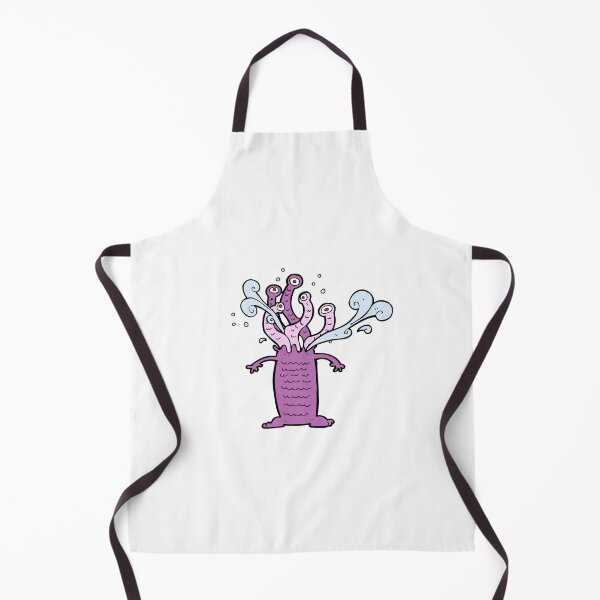 Item preview, Miss Purple Medusa Wormy Monster designed and sold by wildflowerperks.