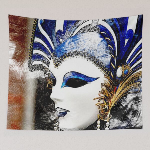 Item preview, Venice Carnival. Snow Queen mask designed and sold by CatCoconut-Art.