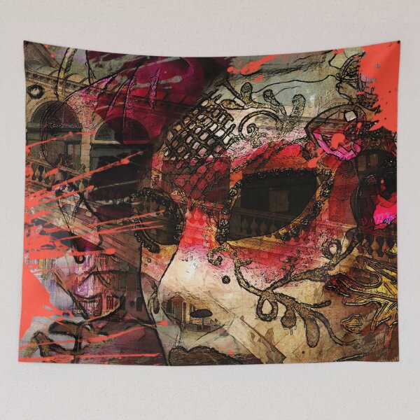 Item preview, Venice Carnival. Rinaldi Bridge Mask designed and sold by CatCoconut-Art.