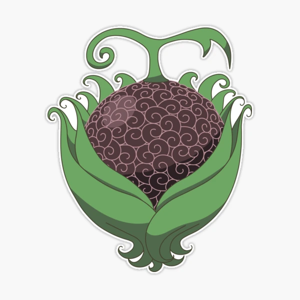 Kage Kage No Mi Devil Fruit Gecko Sticker for Sale by SimplyNewDesign