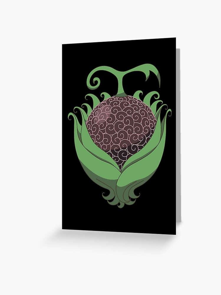 Kage Kage No Mi Devil Fruit Gecko Greeting Card for Sale by  SimplyNewDesign