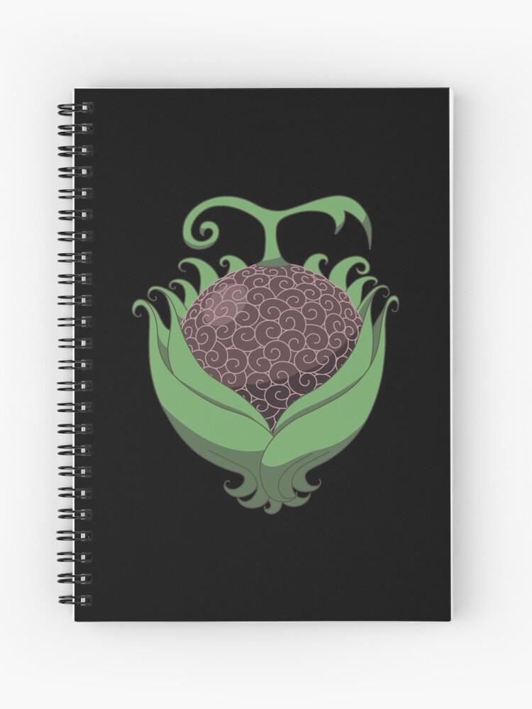 Ito Ito no Mi Devil Fruit Spiral Notebook for Sale by LunarDesigns14