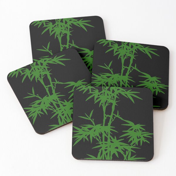 Item preview, Green Bamboo Leaves design designed and sold by YueHeng Creates ⭐⭐⭐⭐⭐.