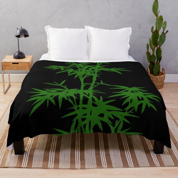 Item preview, Green Bamboo Leaves design designed and sold by YueHeng Creates ⭐⭐⭐⭐⭐.