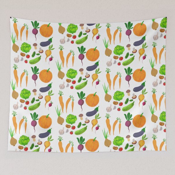 Item preview,  Vegetables. Vivid digital illustration. designed and sold by Yovin11.