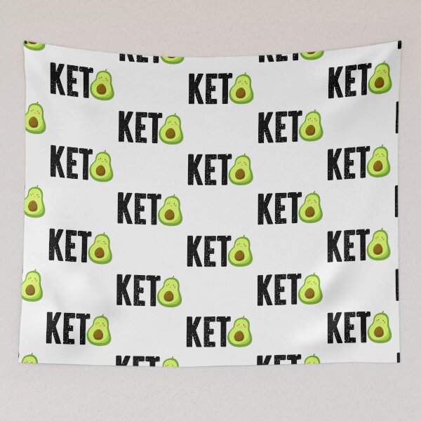 Artikelvorschau, Keto Avocado, lustiges Keto, Keto-Diät entworfen und verkauft von nanathaishop.