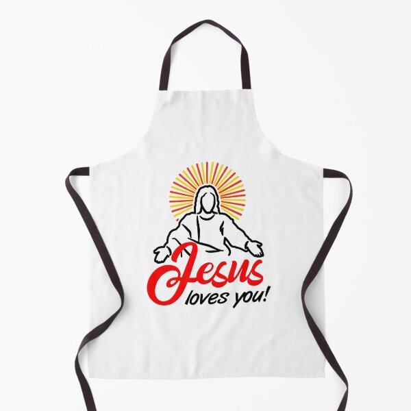 Item preview, Jesus loves you; designed and sold by StickerApe.