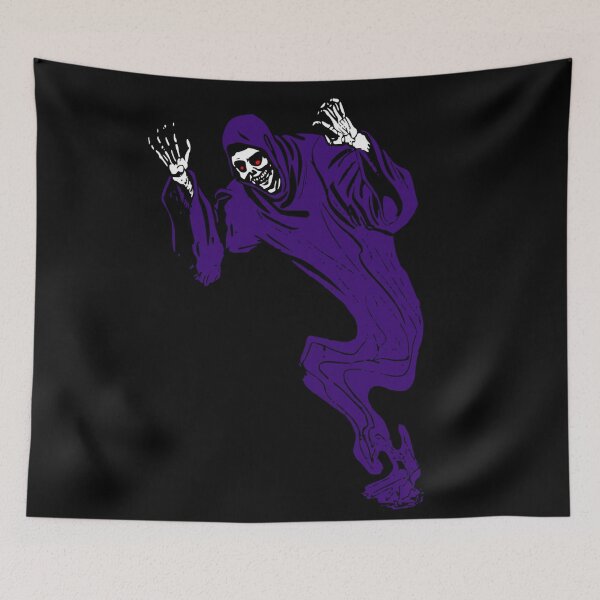 Item preview, Scary Dark Purple Halloween Grim Reaper designed and sold by Fashimation20.