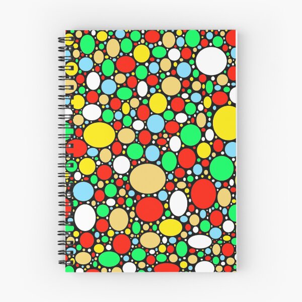 Item preview, Multi Coloured Circles Black Background designed and sold by Walter73.