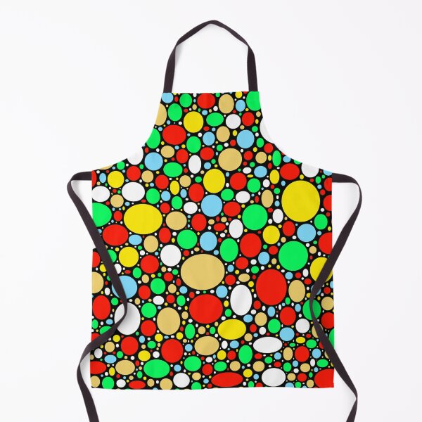 Item preview, Multi Coloured Circles Black Background designed and sold by Walter73.