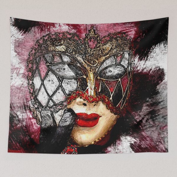 Item preview, Venice Carnival. Mask Purple Domino designed and sold by CatCoconut-Art.
