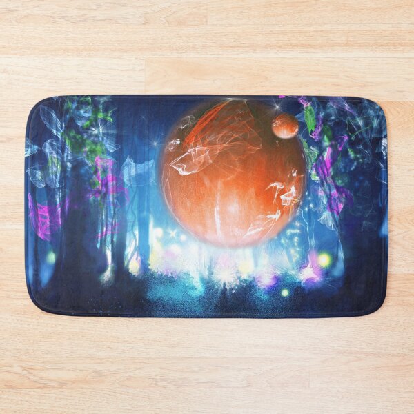 Item preview, Abstract Art - Night Cosmic Forest designed and sold by Stylizing4You.