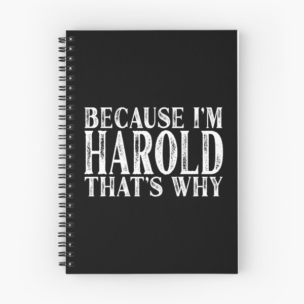 Item preview, Because I'm Harold That's Why Personalized Named design designed and sold by Grabitees.