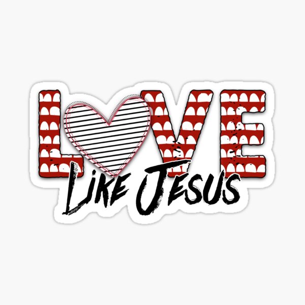 Artikel-Vorschau von Liebe wie Jesus, designt und verkauft von autlu.