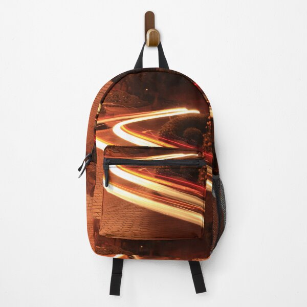 Item preview, Winding Light trail - Lombard St SFO designed and sold by TobyDesignStore.