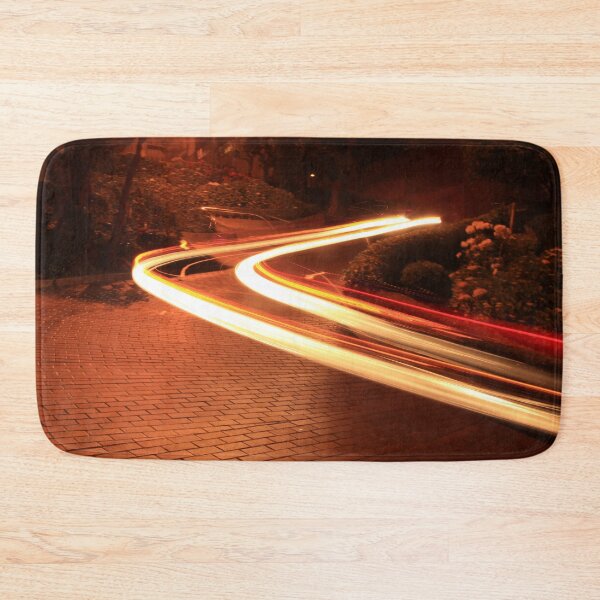 Item preview, Winding Light trail  - Lombard St SFO designed and sold by TobyDesignStore.