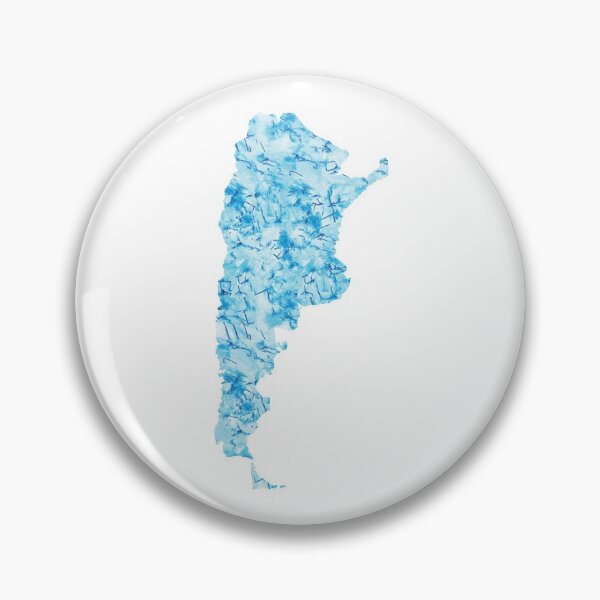 Item preview, Argentina map designed and sold by hayleylauren.