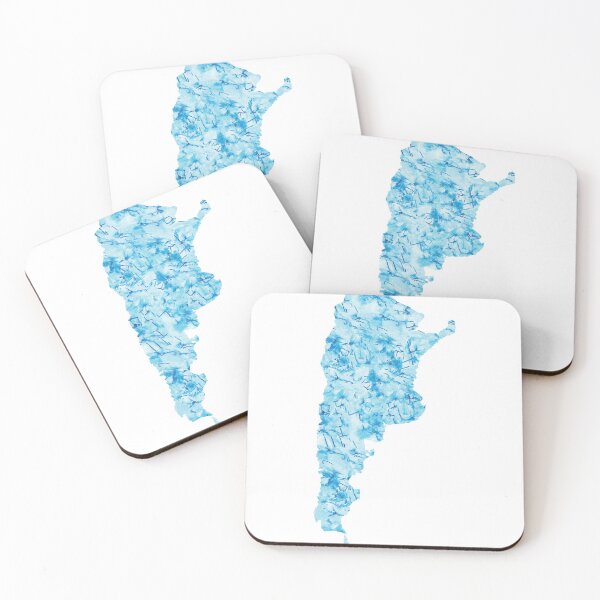 Item preview, Argentina map designed and sold by hayleylauren.