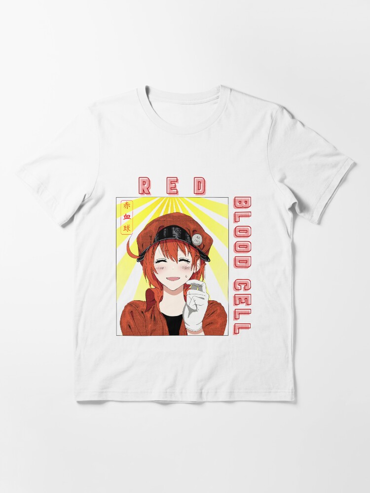 Red Blood Cell Hataraku Saibou - Cells At Work - T-Shirt