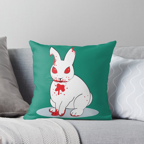 Item preview, Killer Bunny on Green designed and sold by PrintStopStudio.