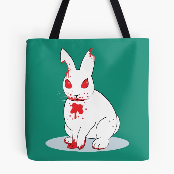 Item preview, Killer Bunny on Green designed and sold by PrintStopStudio.