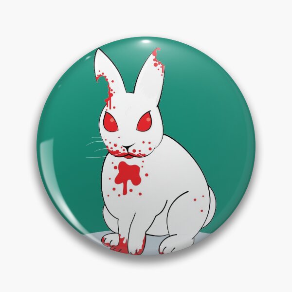 Artikelvorschau, Killerhase auf Grün entworfen und verkauft von PrintStopStudio.