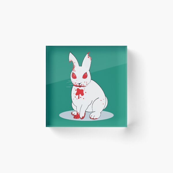 Item preview, Killer Bunny on Green designed and sold by PrintStopStudio.