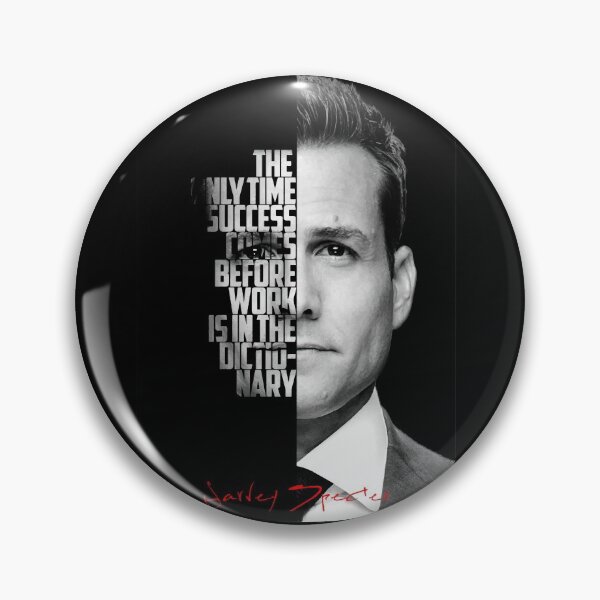 Item preview, Harvey Specter black and white motivational quote. designed and sold by Enea Kelo.