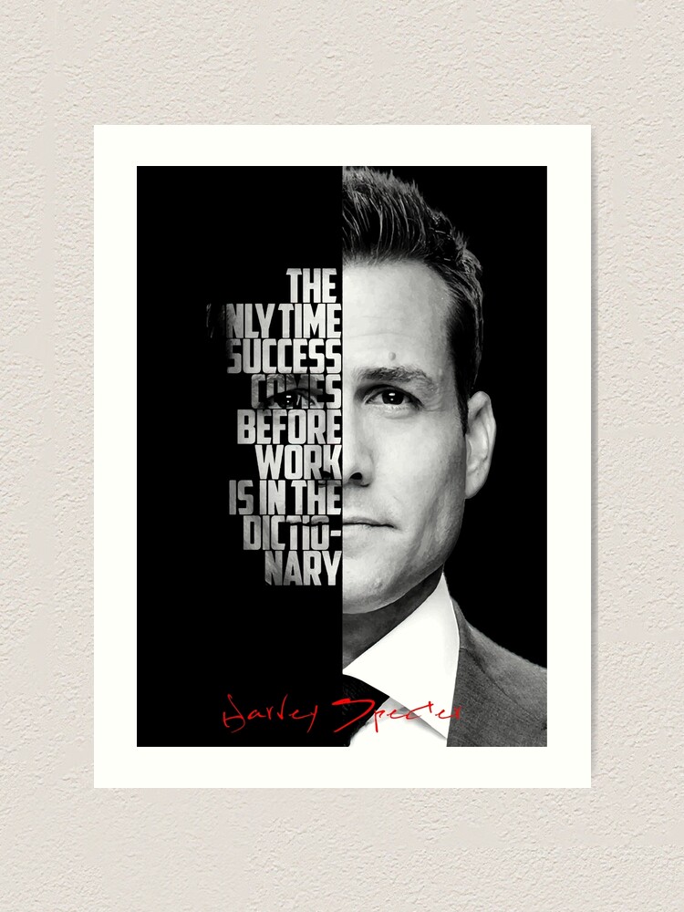Amazon.com: Harvey Specter Inspirational Quote Poster (1