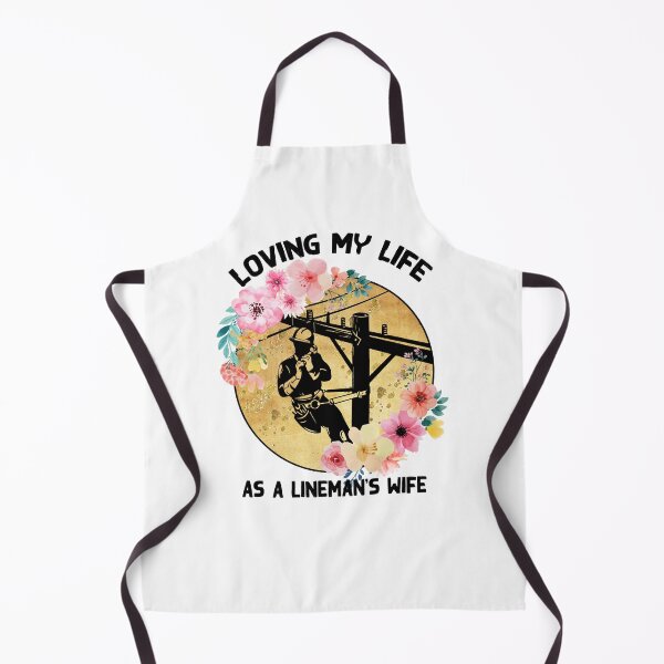 Item preview, Loving My Life As A Lineman's Wife designed and sold by autlu.