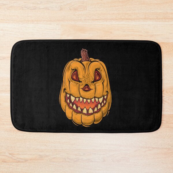 Item preview, Scary Orange Halloween Pumpkin Face designed and sold by Fashimation20.