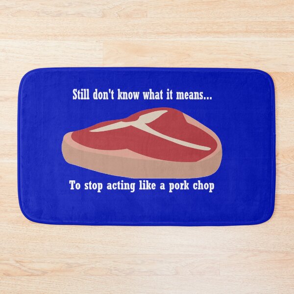 Item preview, Stop acting like a pork chop designed and sold by PillowPuns.