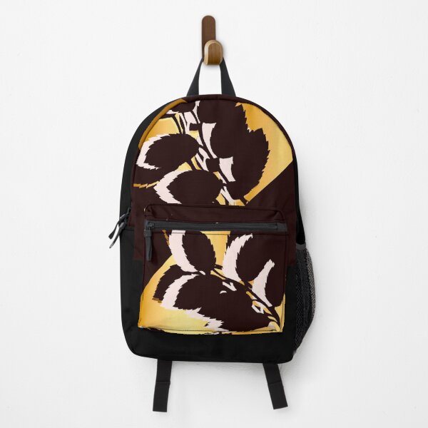 Item preview, Double leaves on vibrant gold and black  designed and sold by GittaG74.
