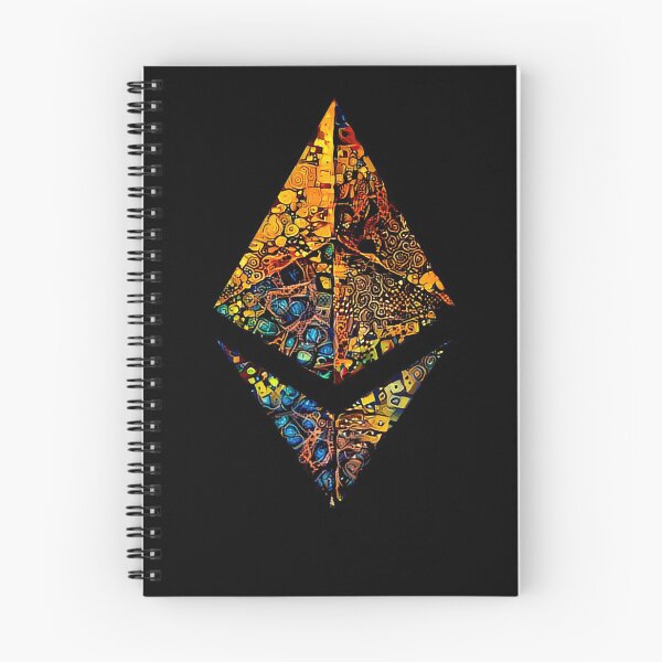 Item preview, "Gold leafed" ETH crypto, Ethereum logo.  designed and sold by PrintPit.