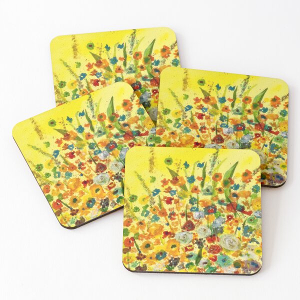 Item preview, Floral Fantasy 2. Vibrant Watercolours. UkArtist. designed and sold by Angela Haig-Harrison.