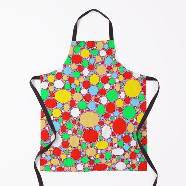 Item preview, Multi Coloured Circles Pink Background designed and sold by Walter73.