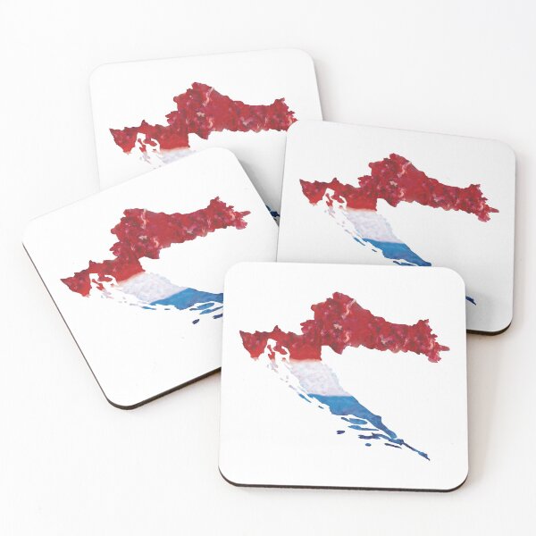 Item preview, Croatia Map designed and sold by hayleylauren.