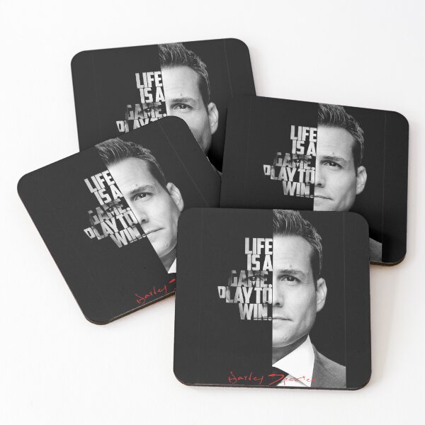 Item preview, Harvey Specter black and white motivational quote. designed and sold by Enea Kelo.