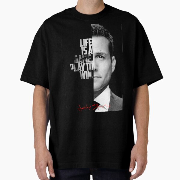 Artikel-Vorschau von Harvey Spectre Schwarz-Weiß-Motivationszitat., designt und verkauft von eneakelo777.