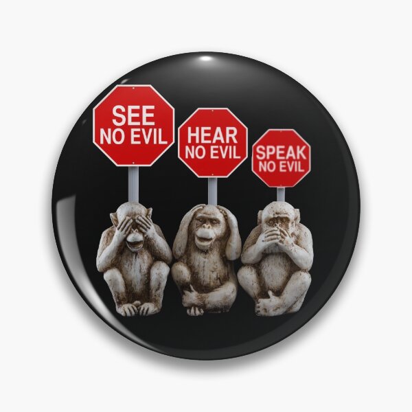 Item preview, Speak No evil, Hear No Evil, See No Evil designed and sold by Heather  Hope.