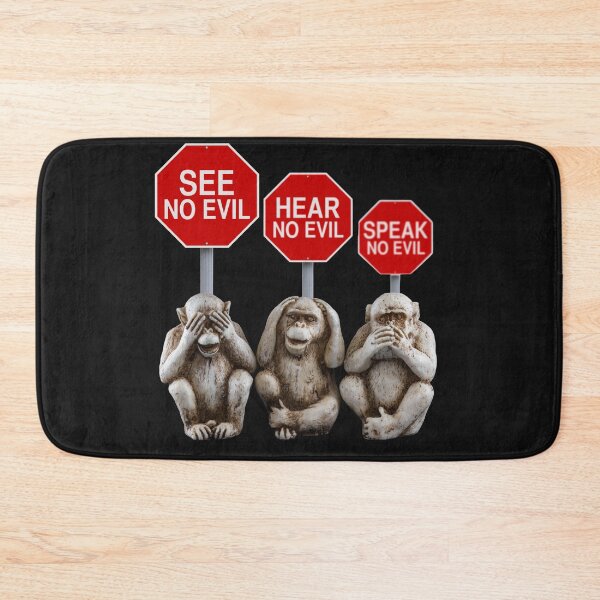 Item preview, Speak No evil, Hear No Evil, See No Evil designed and sold by Heather  Hope.