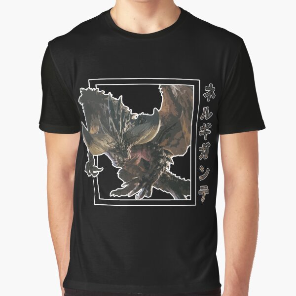Nergigante (ネ ル ギ ガ ン テ) MHW 3 T-shirt graphique