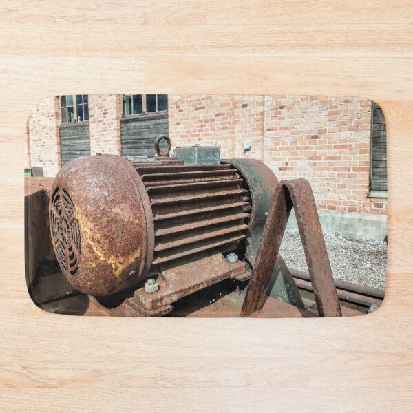Item preview, Old rusty engine Industrial Machinery designed and sold by Tanja Dianova.
