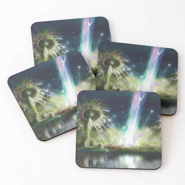 Item preview, Cosmic Light Beam Skyline - Abstract Art designed and sold by Stylizing4You.