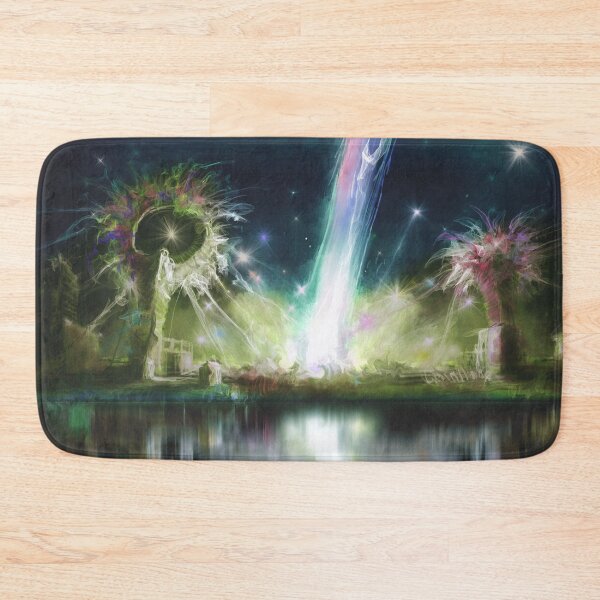 Item preview, Cosmic Light Beam Skyline - Abstract Art designed and sold by Stylizing4You.