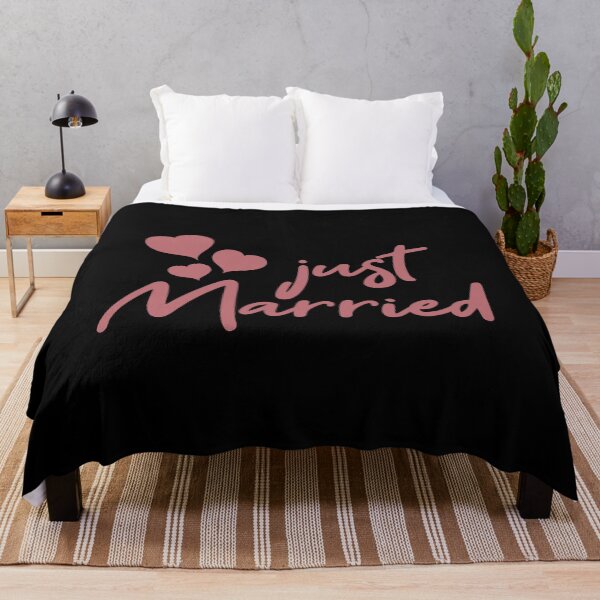 Item preview, Just married designed and sold by mographicdesign.