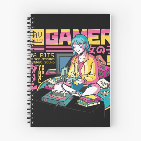 Item preview, Anime Gamer Girl designed and sold by Dede163.